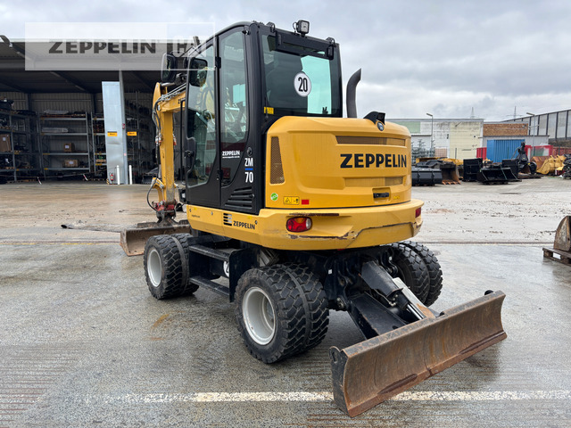 Zeppelin ZM70 - Pelle sur pneus: photos 3 Zeppelin ZM70 - Pelle sur pneus: photos 3