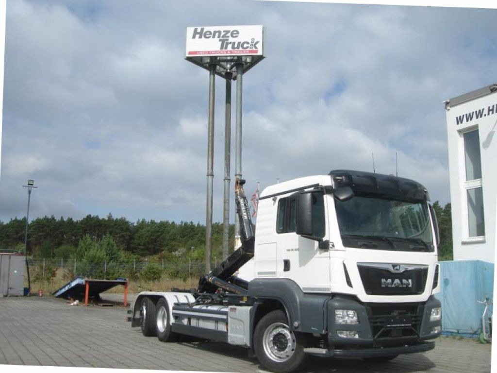 MAN TG-S 26.420/6x2 Abrollkipper - Camion ampliroll: photos 1 MAN TG-S 26.420/6x2 Abrollkipper - Camion ampliroll: photos 1