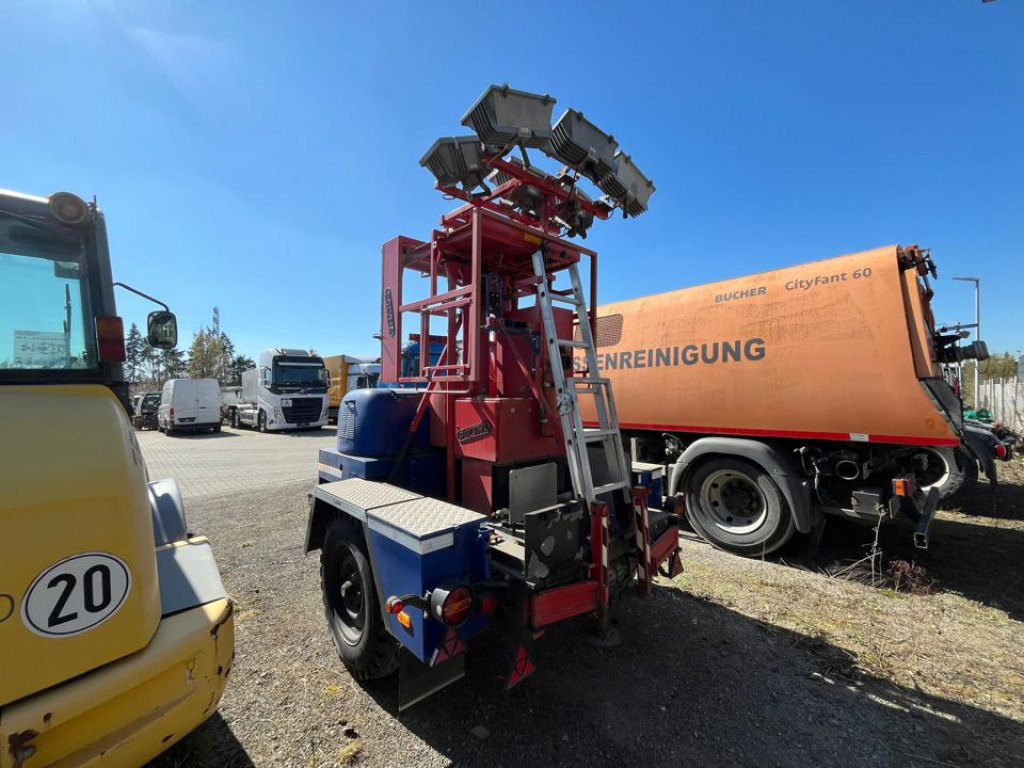 Polyma Geräteanhänger PL 16-9 Spezialanhänger Lichtmast - Remorque plateau: photos 5 Polyma Geräteanhänger PL 16-9 Spezialanhänger Lichtmast - Remorque plateau: photos 5