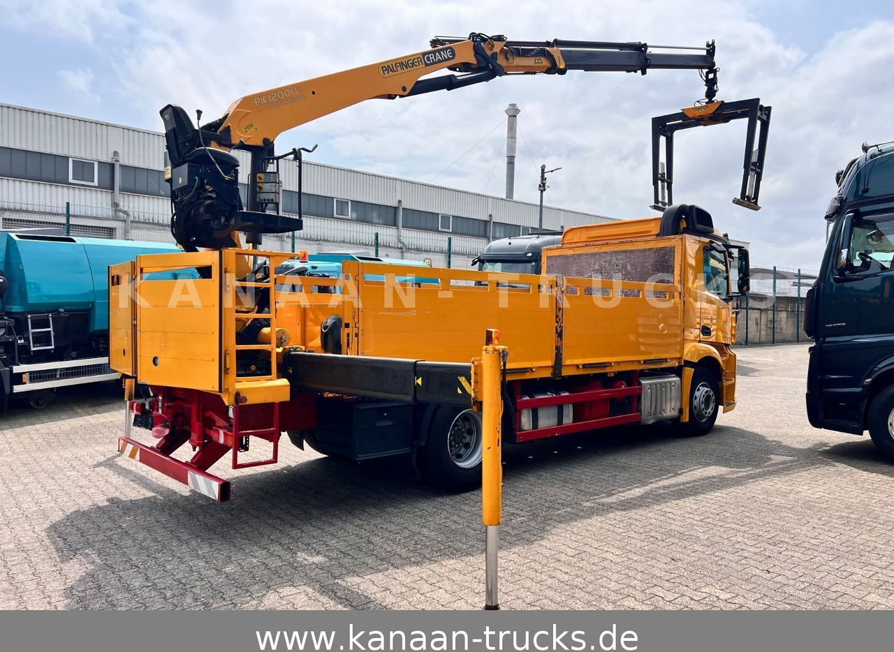 Mercedes-Benz 1845 Antos 4x2 Baustoffkran Palfinger 21001L - Camion grue: photos 5 Mercedes-Benz 1845 Antos 4x2 Baustoffkran Palfinger 21001L - Camion grue: photos 5