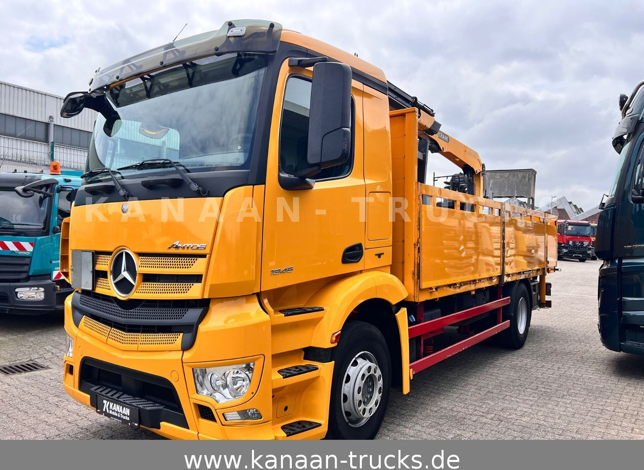 Mercedes-Benz 1845 Antos 4x2 Baustoffkran Palfinger 21001L - Camion grue: photos 2 Mercedes-Benz 1845 Antos 4x2 Baustoffkran Palfinger 21001L - Camion grue: photos 2