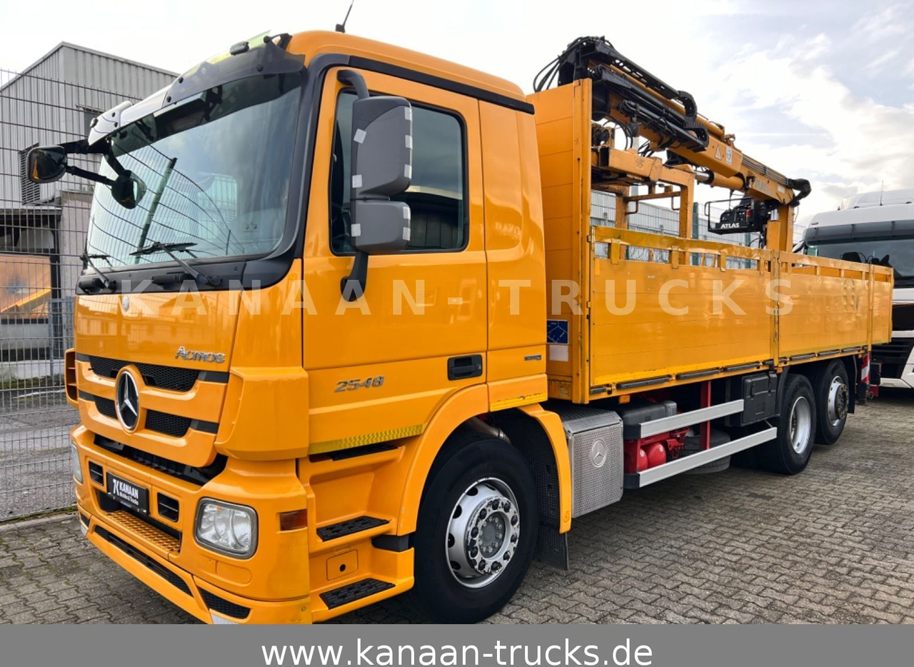 Mercedes-Benz Actros L 2548 6x2 Retarder ATLAS AK165.2VB - Camion grue: photos 1 Mercedes-Benz Actros L 2548 6x2 Retarder ATLAS AK165.2VB - Camion grue: photos 1