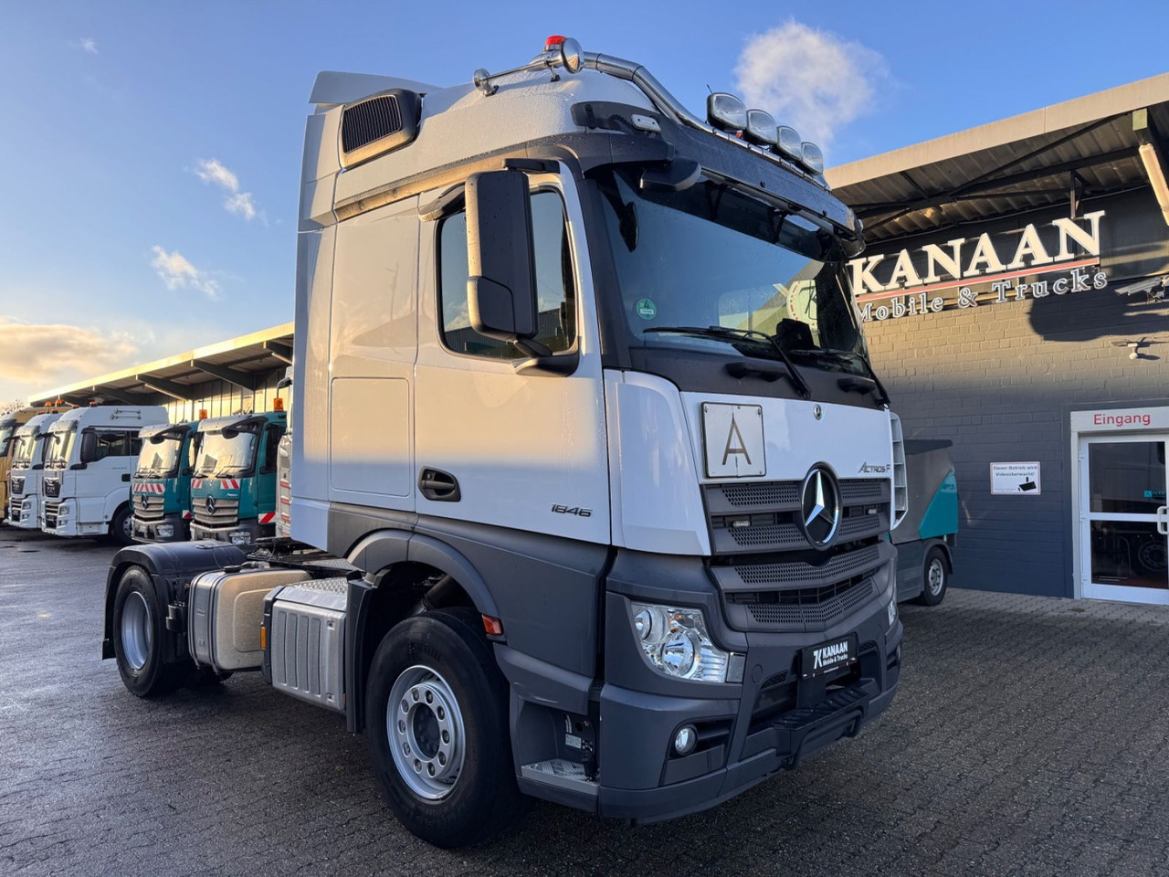 Mercedes-Benz 1846 Actros 5 Hydr. Kipper / Walkingfloor 2-Weg - Tracteur routier: photos 1 Mercedes-Benz 1846 Actros 5 Hydr. Kipper / Walkingfloor 2-Weg - Tracteur routier: photos 1