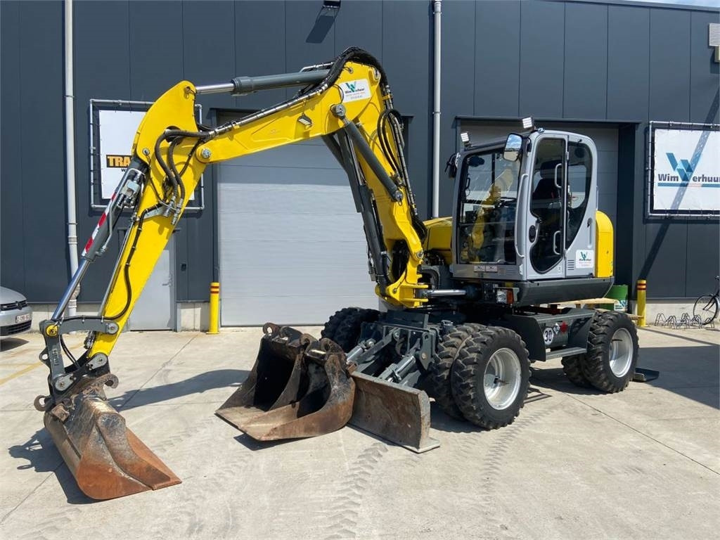 Wacker Neuson EW100 (7057) - Pelle sur pneus: photos 1 Wacker Neuson EW100 (7057) - Pelle sur pneus: photos 1